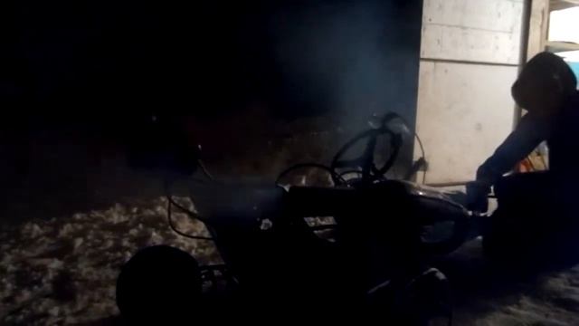Картинг. Огонь из трубы. смотреть онлайн