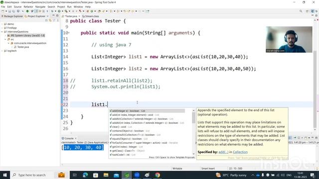 Java program to find common elements from the two given lists using Java 8 (stream API) #java8 #cod смотреть онлайн
