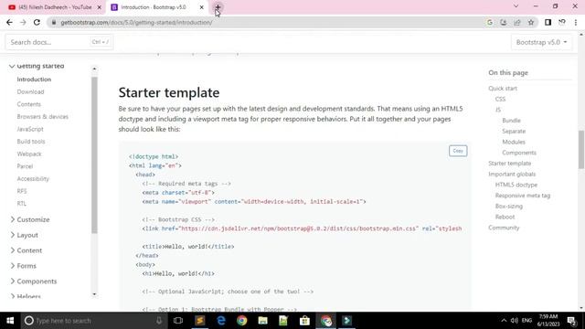 Bootstrap 5 accordion step by step in Hindi смотреть онлайн