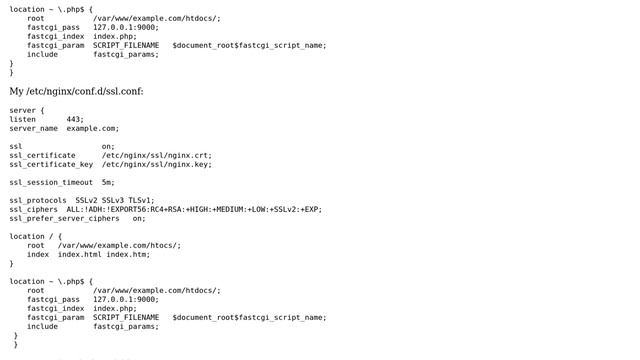 nginx SSL not working (404 error) смотреть онлайн