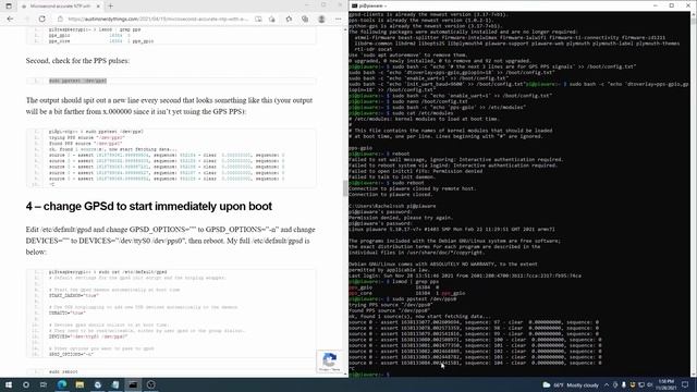 Microsecond Accurate NTP using PPS signals from a $12 GPS смотреть онлайн