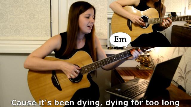 ColdRain - Gone (Guitar Tutorial by We'reVI // IrinaGuitar) + sub смотреть онлайн