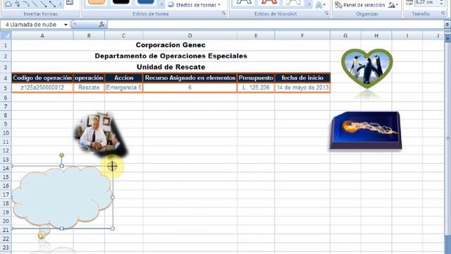 Insertar Formas con MS Excel 2007 смотреть онлайн