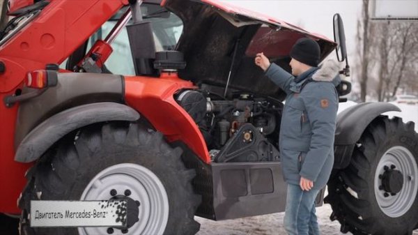 Обзор телескопический погрузчик Manitou 735-120 LSU