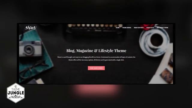 Shout - Blogging WordPress Theme + Download смотреть онлайн