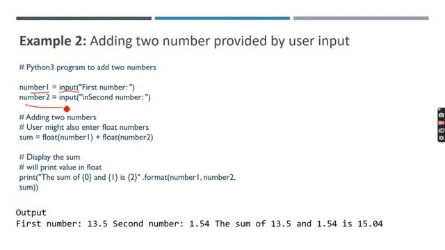 Sum of Two Numbers | Addition of 2 Nums | Python Example Program in hindi | #theasleaders смотреть онлайн