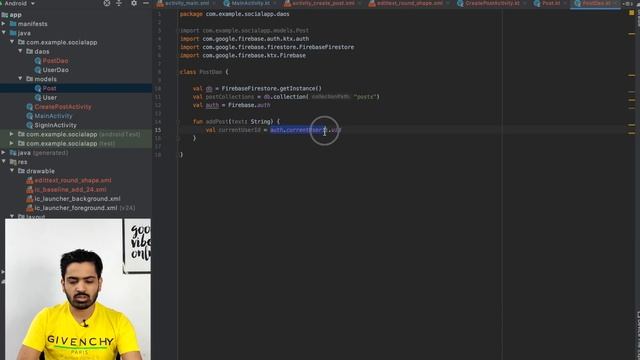 #17. Firebase FireStore realtime database | Social Media App | Android Development Tutorial 2021 смотреть онлайн