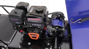 Легкий мотобуксировщик Сигма-3 с реверсом.