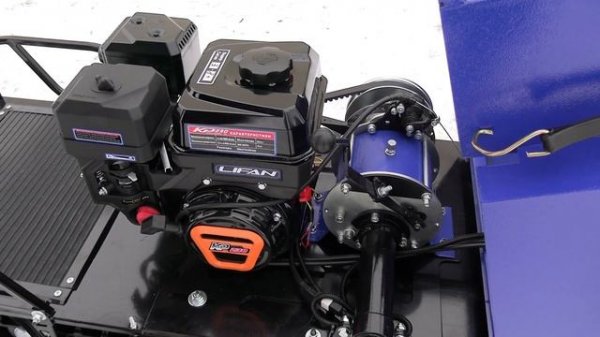 Легкий мотобуксировщик Сигма-3 с реверсом.