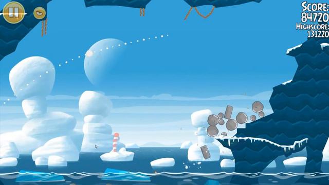 Angry Birds Seasons - Arctic Eggspedition - 1-03 - 132400 смотреть онлайн