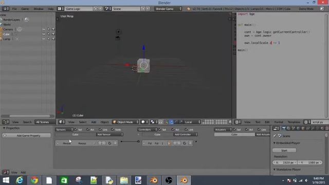 How To Scale Object In Blender With Python смотреть онлайн