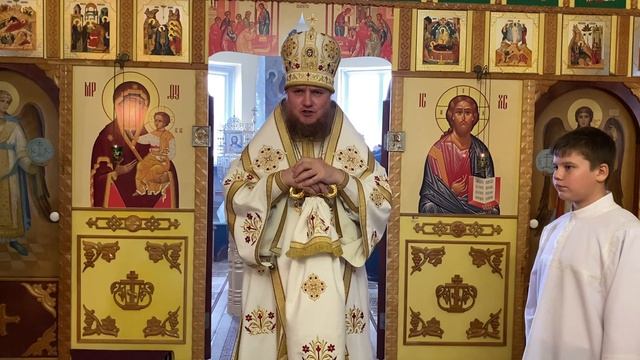 Проповедь архиепископа Горноалтайского и Чемальского Каллистрата 21.11.2023 смотреть онлайн
