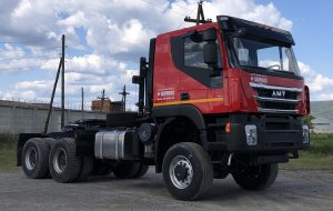Седельный тягач АМТ, (6х6, двиг. Cursor 11, 450 л.с., КПП Fast Gear 12JSDX220TA, ССУ 1560мм, 27т)