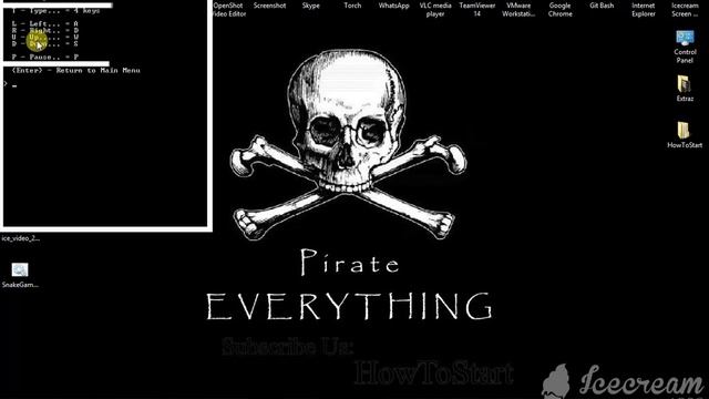 How to Create a Game on CMD | Snake Game Tutorial 2020 смотреть онлайн