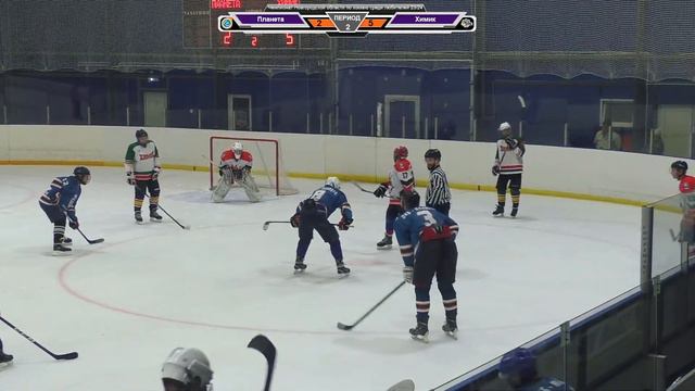 ХК Планета - ХК Химик - Чемпионат Новгородской области по хоккею среди любителей 23/24 смотреть онлайн