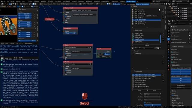 Blender Addon With Serpens Part 5 - Debugger & More смотреть онлайн
