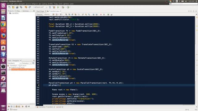 Java Animation Tutorial ( How to make Animation in JavaFX ) Parallel and Sequential Transition смотреть онлайн