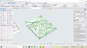 Создание рельефа в ArchiCAD