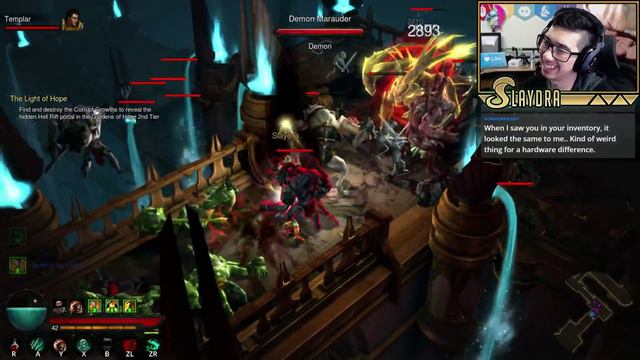 Diablo 3 Eternal Collection Campaign On Nintendo Switch Full Walk through / Play through Part 5 смотреть онлайн