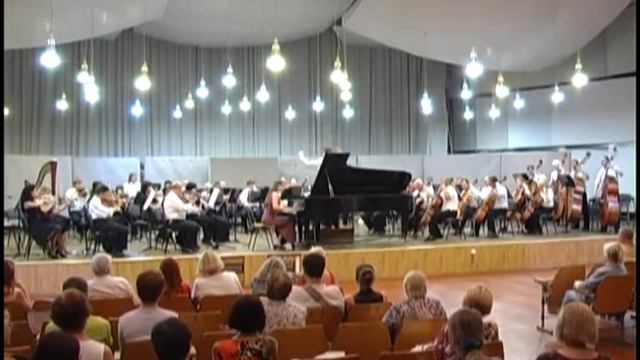 Brahms. Concert For Piano No.1(3). Kseniia Polstiankina