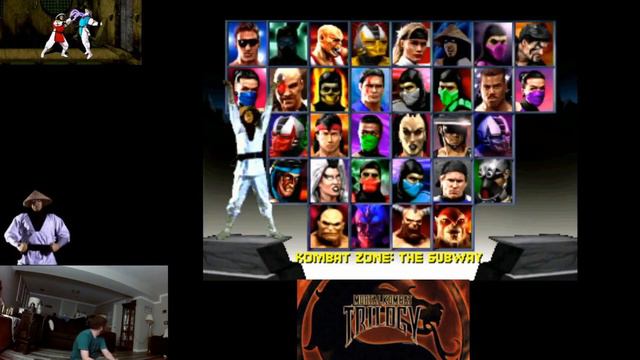 Mortal Kombat Trilogy - PS1 - MK1 Rayden Arcade Ladder Playthrough with Commentary смотреть онлайн