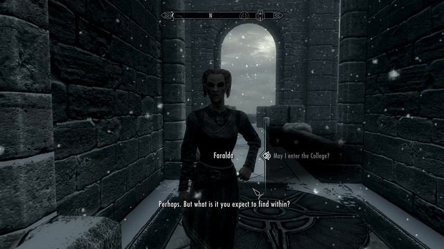 Skyrim joining College of Winterhold смотреть онлайн