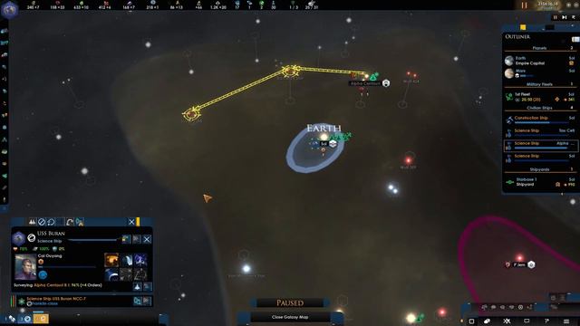[2] Enterprise - Stellaris 2.2 - Star Trek New Horizons - United Earth смотреть онлайн
