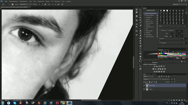 Восстановление поврежденной фотографии / Restoration photo смотреть онлайн