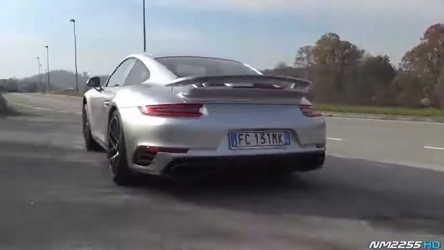 560HP Lancer EVO 9 Vs  580HP Porsche 991 Turbo S   0 270kmh Acceleration Comparison!