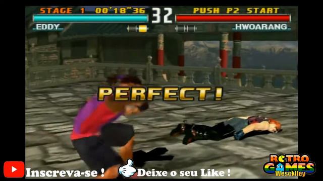Tekken 3 saiba porque o Eddy Gordo é odiado no PS1 com Wescklley смотреть онлайн