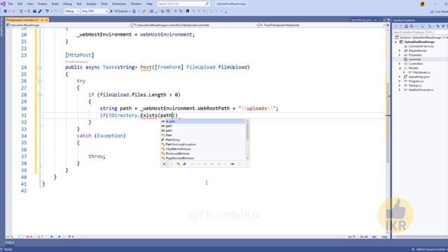 Swagger Upload And Retrieve Image Example || Web API || ASP.NET Core смотреть онлайн
