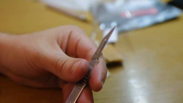 Медицинский скальпель очень крутая вещь! Рекомендую!!!