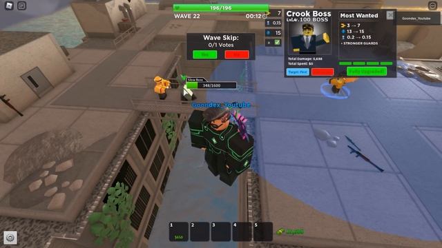 Solo Battle of the Golden Tower #2 Roblox Tower Defense Simulator | Golden Mini, Boss, Cowboy смотреть онлайн