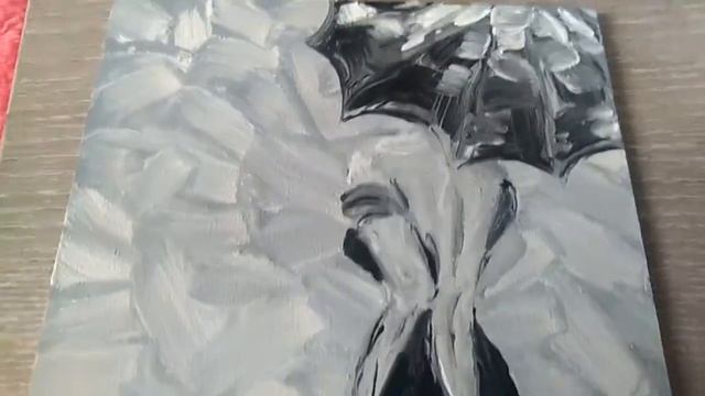 We draw a girl with an umbrella......Девушка с зонтиком смотреть онлайн
