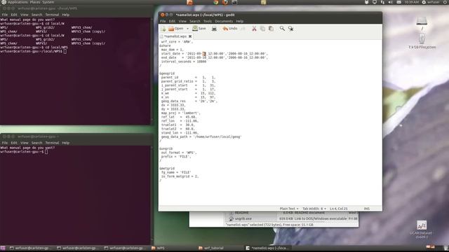WRF Tutorial - Step 2 - geogrid.exe смотреть онлайн