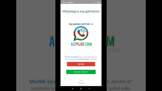 vatsap plus yukle 2023 WhatsApp Plus Yukle Yeni Versiya 2023 смотреть онлайн