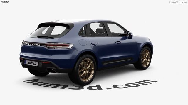 Porsche Macan 2021 3D Model By Hum3D.com