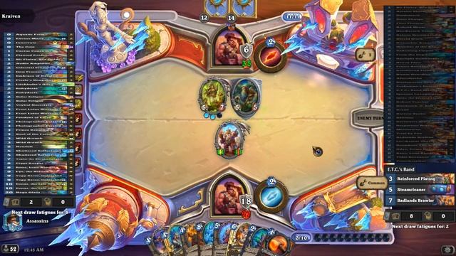 Hearthstone - Warrior Brann & Boomboss New Combo Deck - Türkçe ( Full HD ) смотреть онлайн