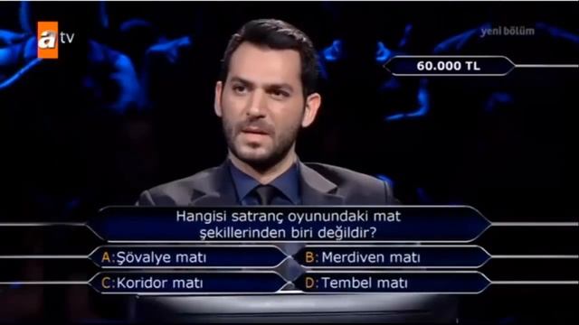 Kim Milyoner Olmak İsterde Çıkan Satranç Soruları (60,000 TL!) смотреть онлайн