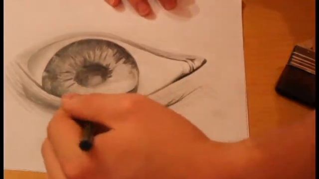 How To Draw Eye- Time Lapse Drawing By Ismar Ružnić :)