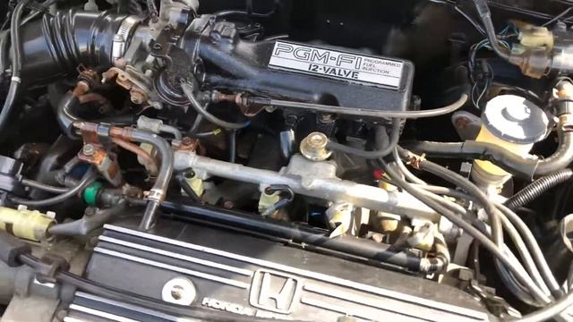 1987 Honda Civic Si - Engine Running