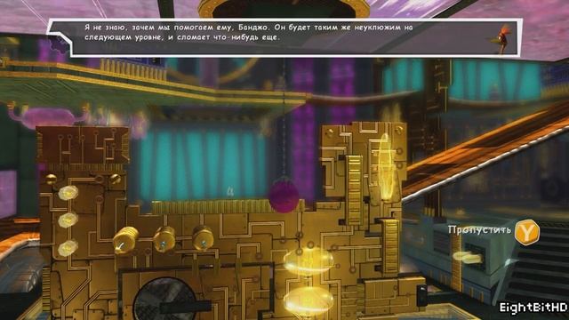 Banjo-Kazooie Nuts & Bolts [XBOX360] Walkthrough (Русская версия) Криворукое прохождение Часть 1 смотреть онлайн