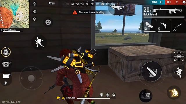 Garena free fire | solo vs squad gameplay | free fire game play today | 1 VS 4 | Take And Gaming смотреть онлайн