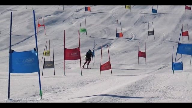 Giant slalom - 2021 summer training in Stelvio смотреть онлайн