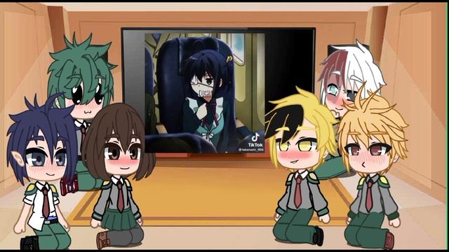 yandere mha react to yn as... смотреть онлайн