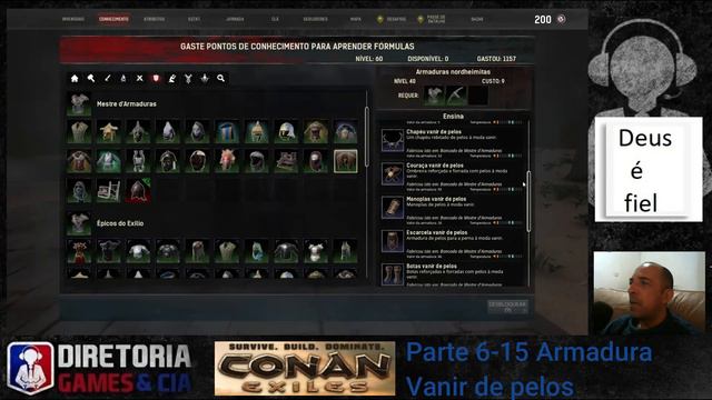 Conan Exiles Parte 6-15 Armadura Vanir de pelos смотреть онлайн