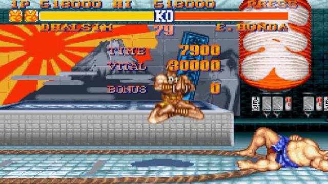 Street Fighter 2 The World Warrior: Dhalsim (SNES) - Completo (Sin Daño) смотреть онлайн
