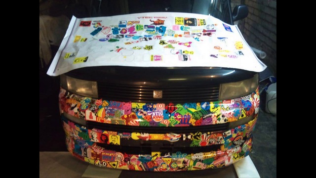 Stickerbombing виниловые стикеры