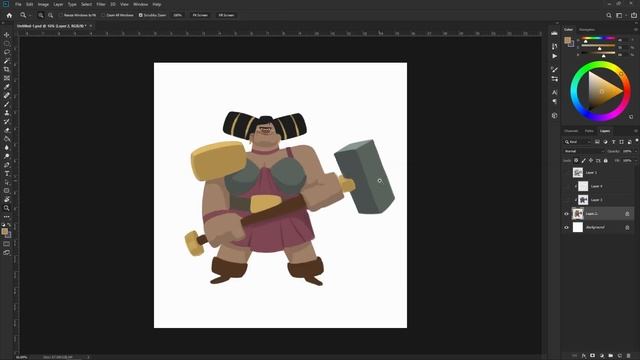 BRAWLER - character doodle / character design by Kenneth Anderson смотреть онлайн