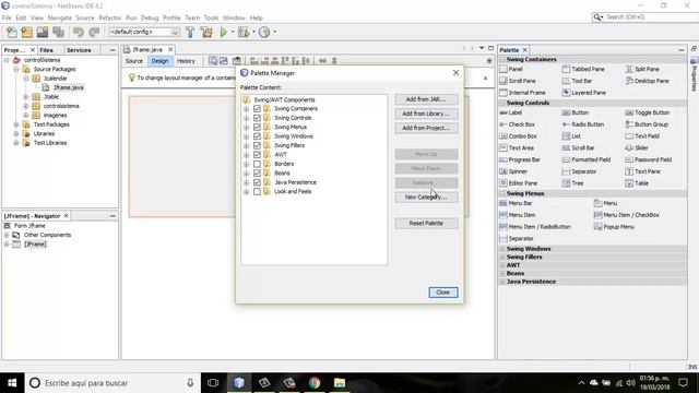 14.- Java Swing : Agregar JCalendar a Netbeans смотреть онлайн